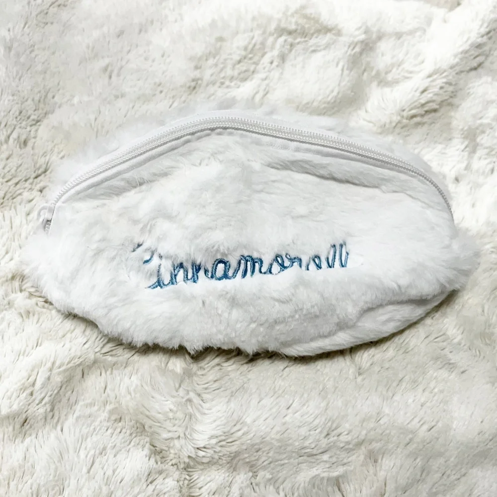 Sanrio Cinnamoroll White Plush Pencil Case